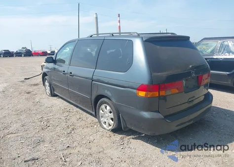 2004 Honda Odyssey Exl from USA, damaged, VIN 5FNRL18944B047627